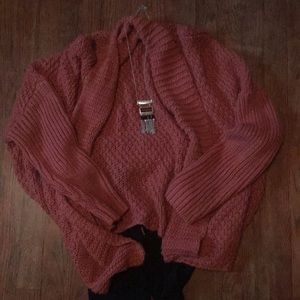 Forever 21 Coral Sweater Cardigan